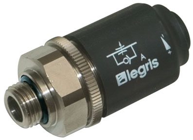 G1/8 x 4mm MALE BSPP FLOW CONTROL REGULATOR - LE-7020 04 10